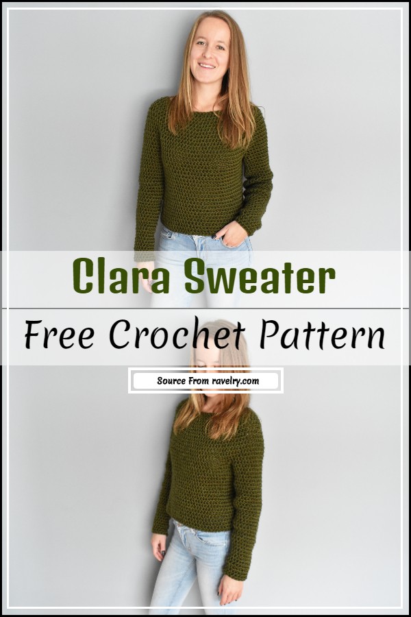 Crochet Clara Sweater Pattern