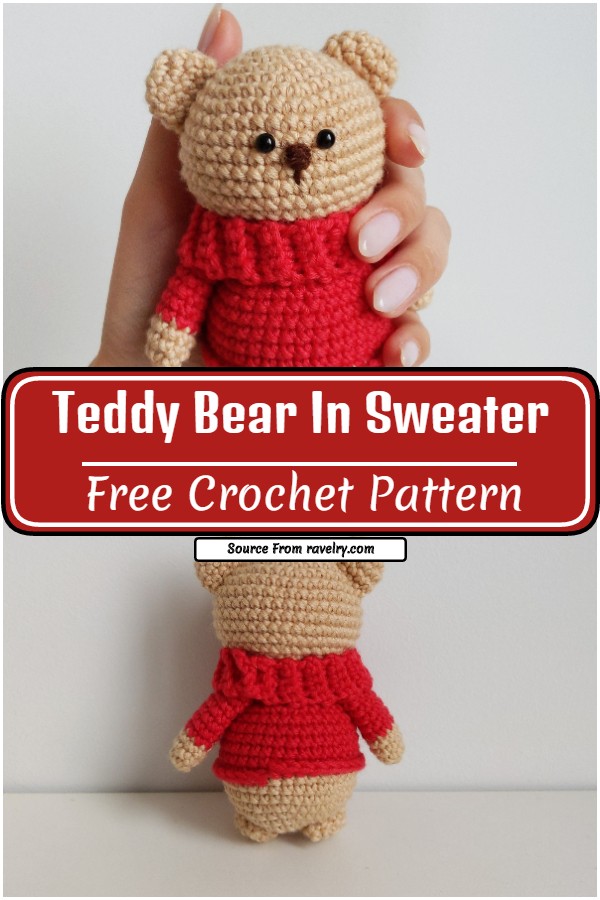 Free Crochet Teddy Bear Patterns DIYS Craftsy