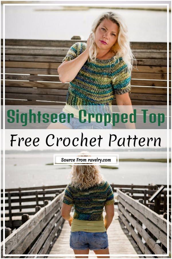 Crochet Sightseer Cropped Top Pattern