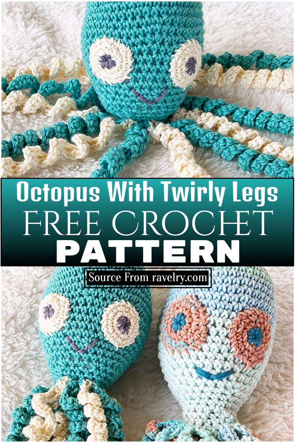 Free Crochet Octopus With Twirly Legs Pattern