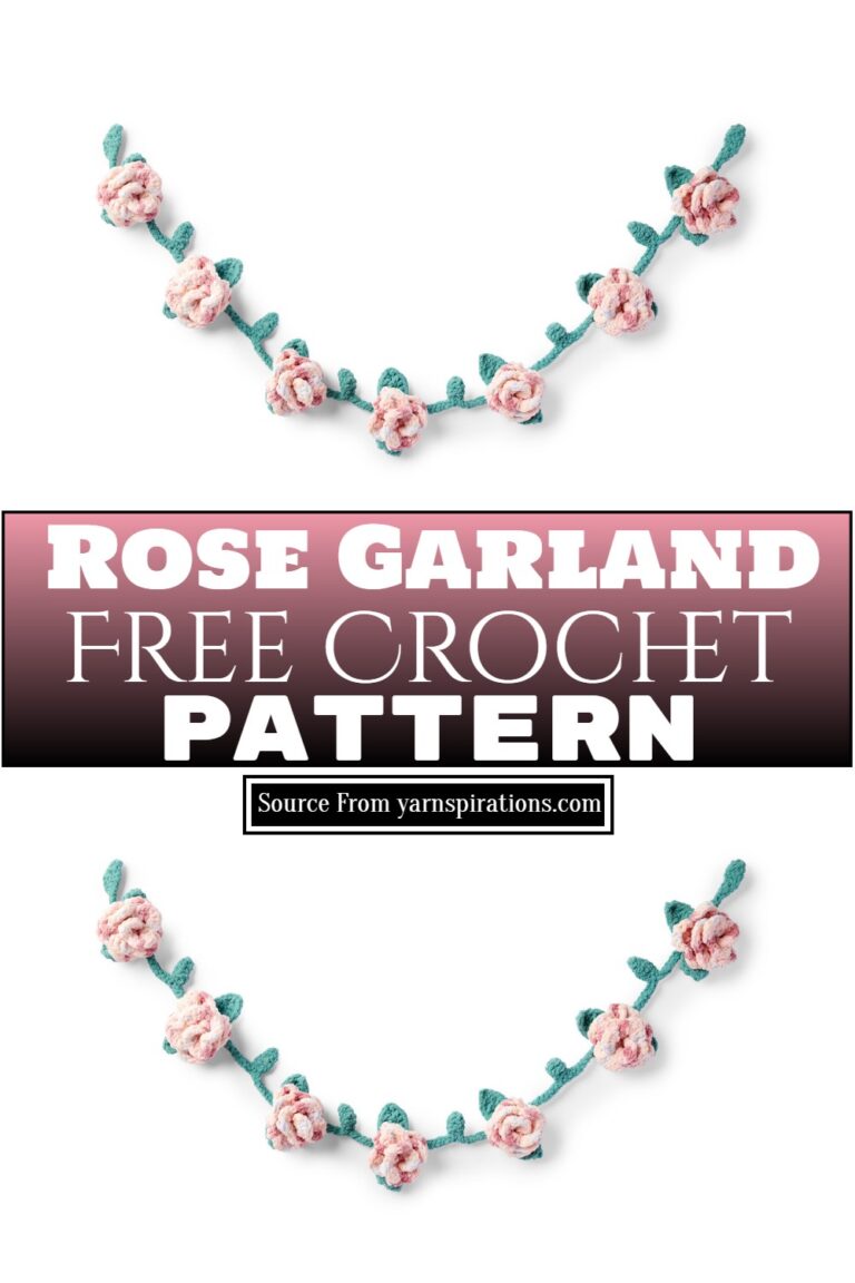 25 Free Crochet Garland Patterns For Home Decor - DIYsCraftsy