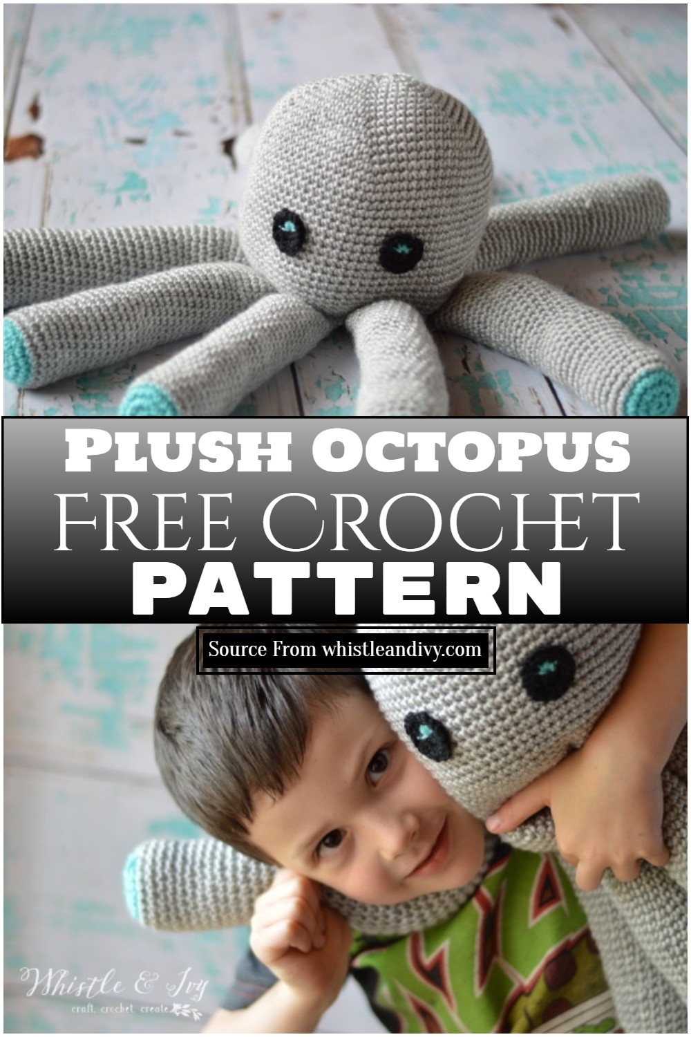 Plush Crochet Octopus Pattern