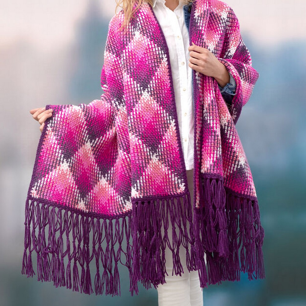 Crochet Fabulous Planned Pooling Wrap