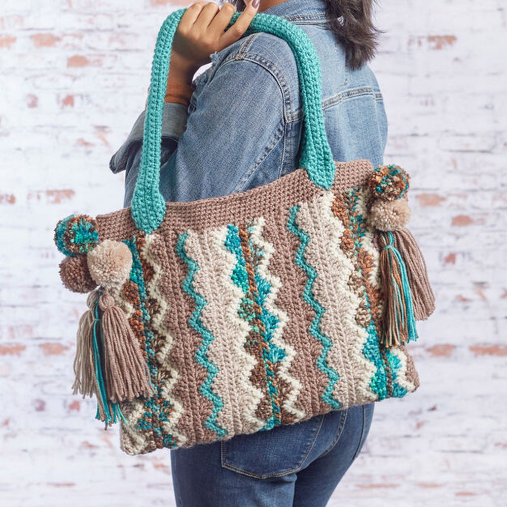 Flame Stitch Bag