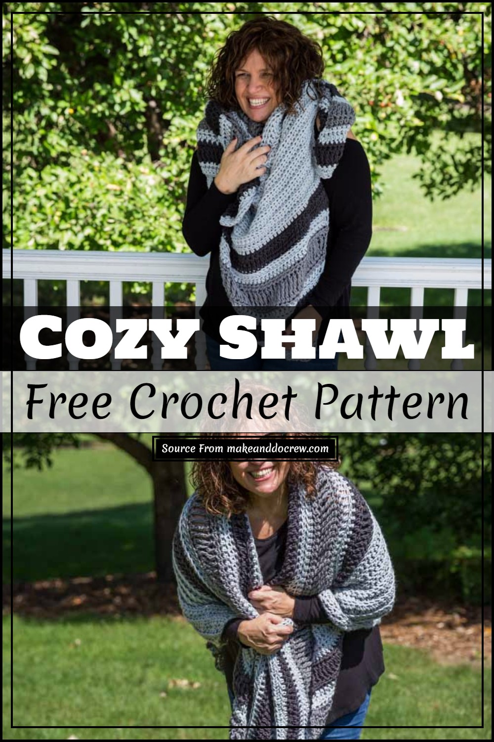 Free Crochet Cozy Shawl Pattern