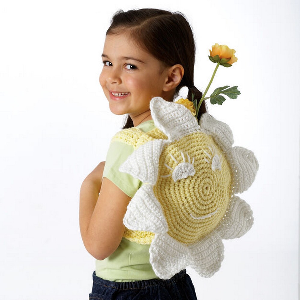 Free Crochet Sunflower Bag Pattern