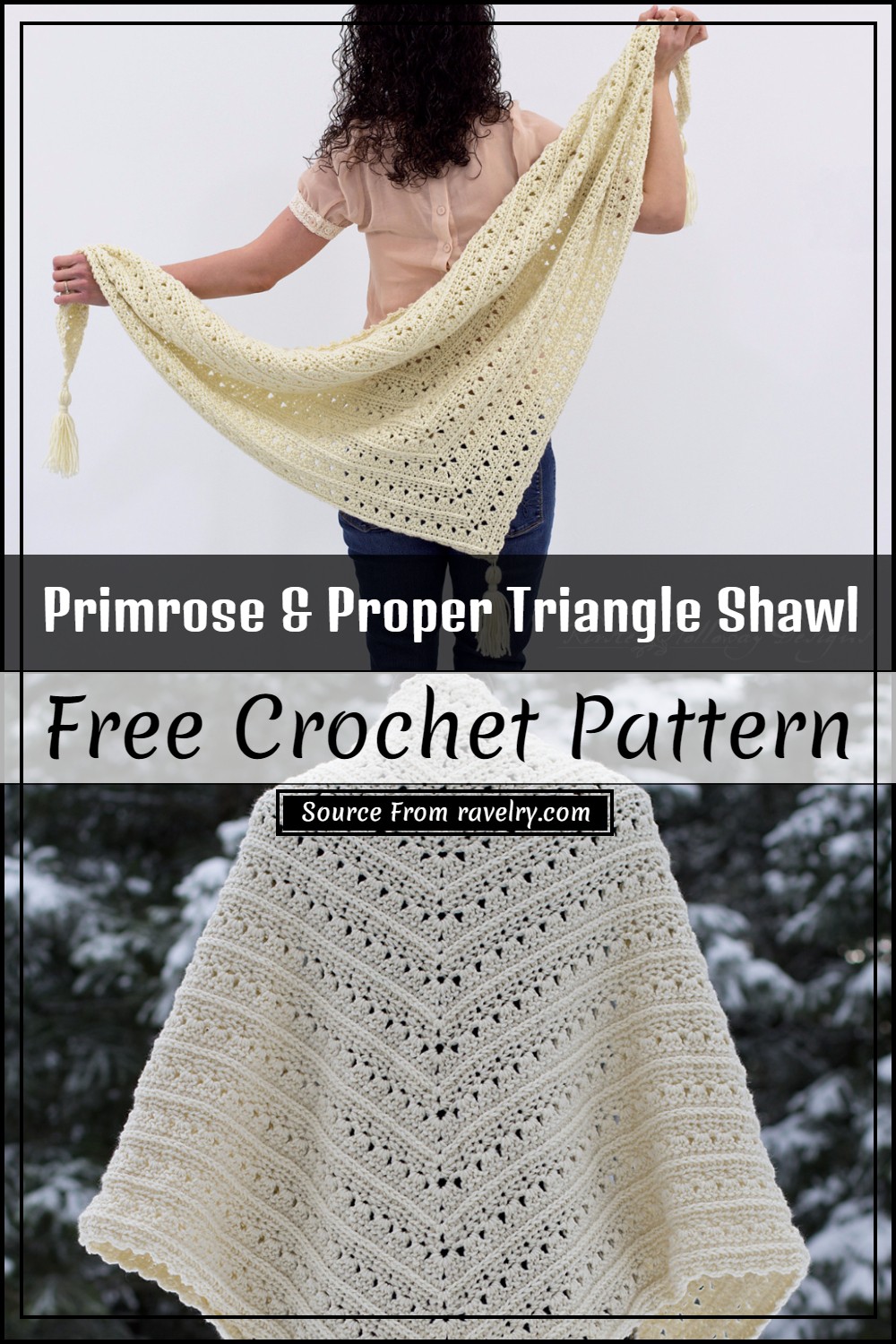 Primrose & Proper Triangle Shawl