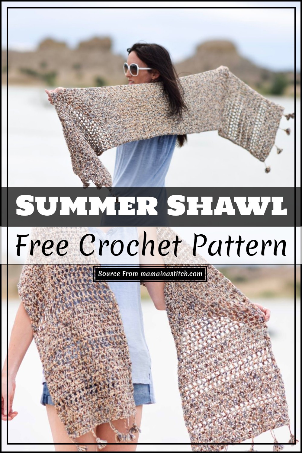 Summer Shawl Crochet Pattern