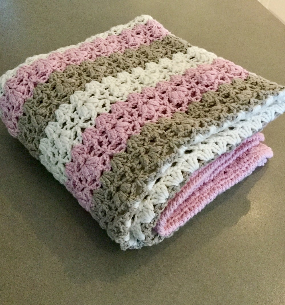 Crochet Alva Baby Blanket Pattern