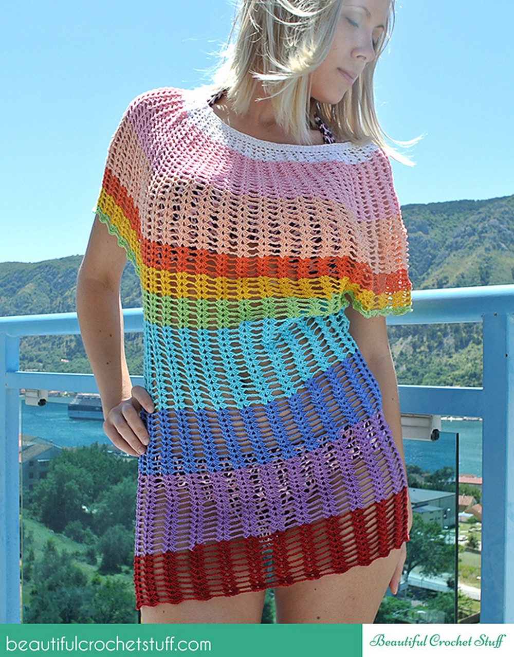 Crochet Angel Sleeve Tunic