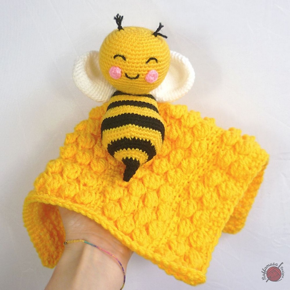 Crochet Beehive Baby Blanket Pattern
