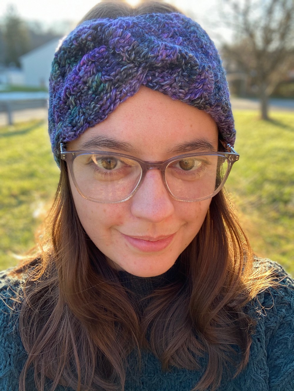 Crochet Crossing Paths Headband
