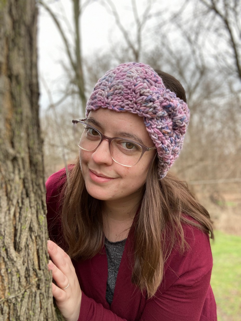 Crochet Crossing Paths Headband