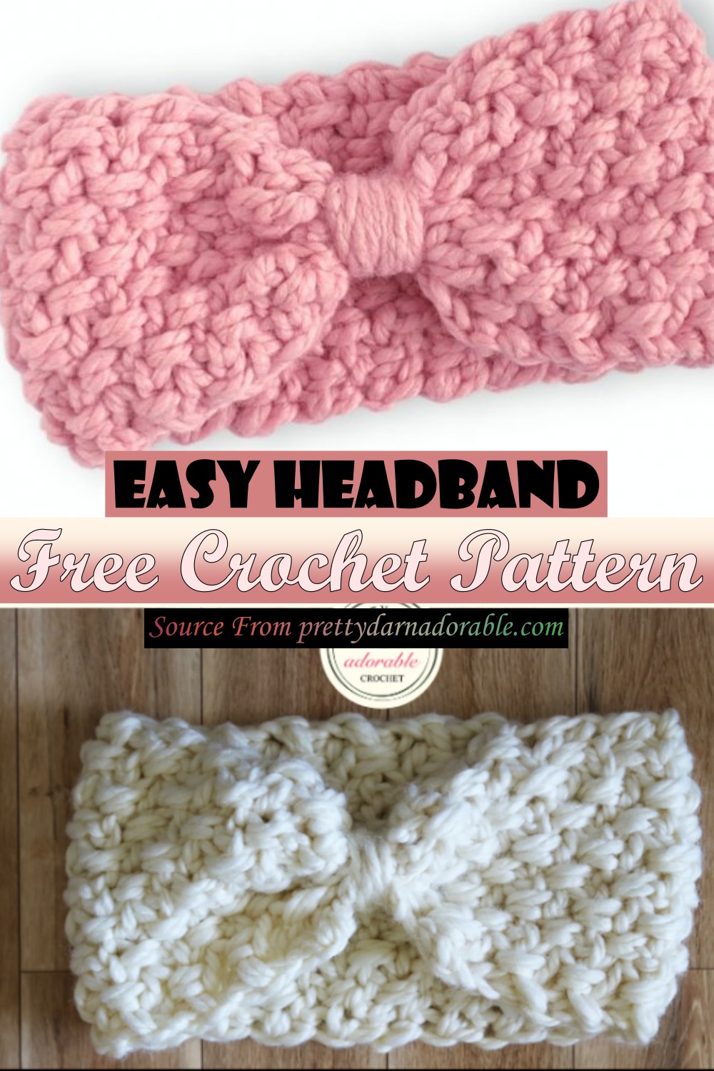 Crochet Easy Headband Pattern