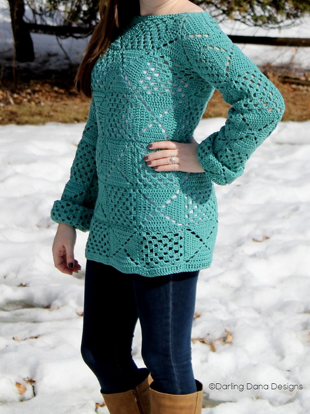 Crochet The Ginny Granny Square Tunic