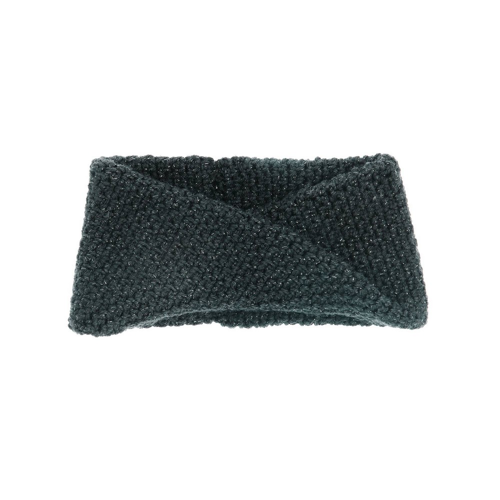 Crochet Twist And Sparkle Headband