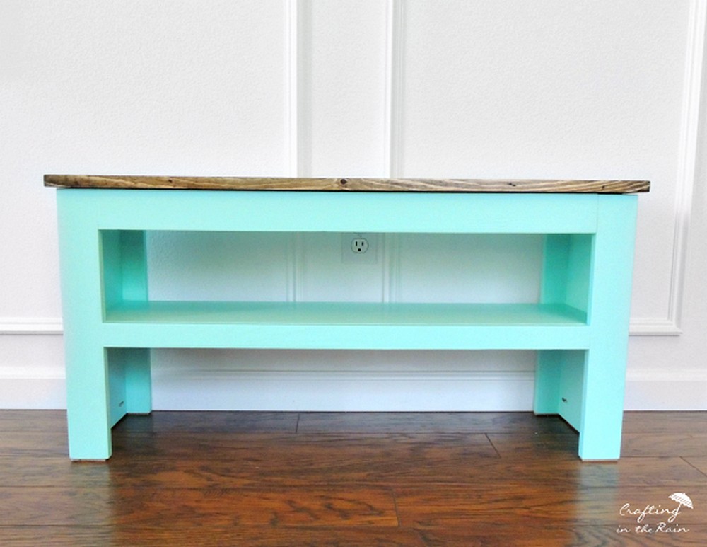 DIY Shoe Bench