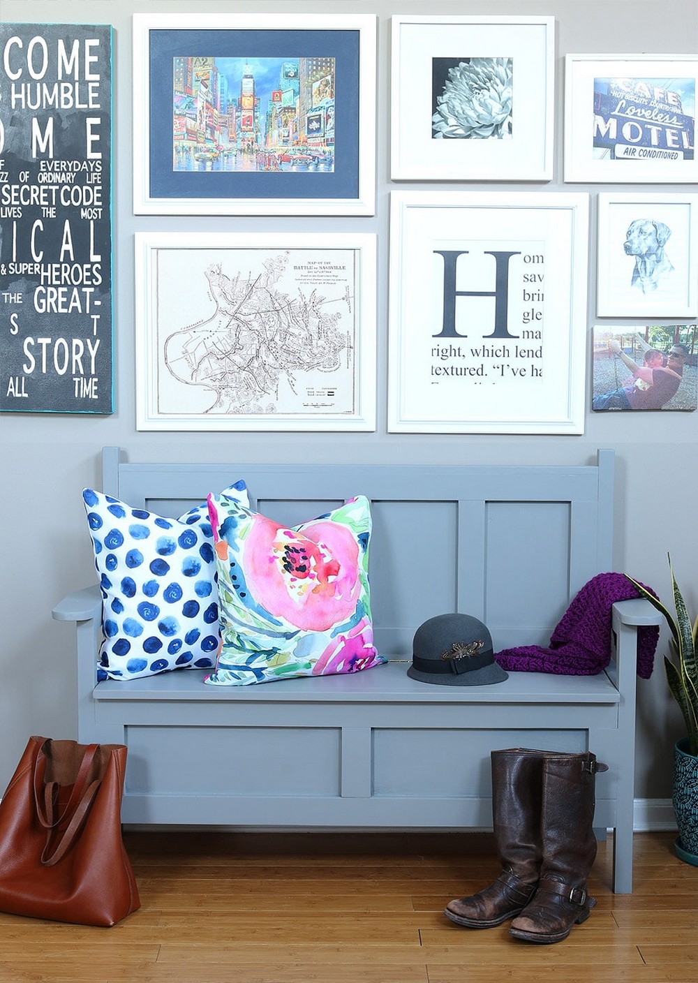 DIY Storage Bench