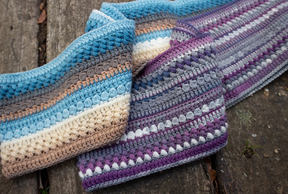 Free Crochet Autumn Sky Infinity Scarf