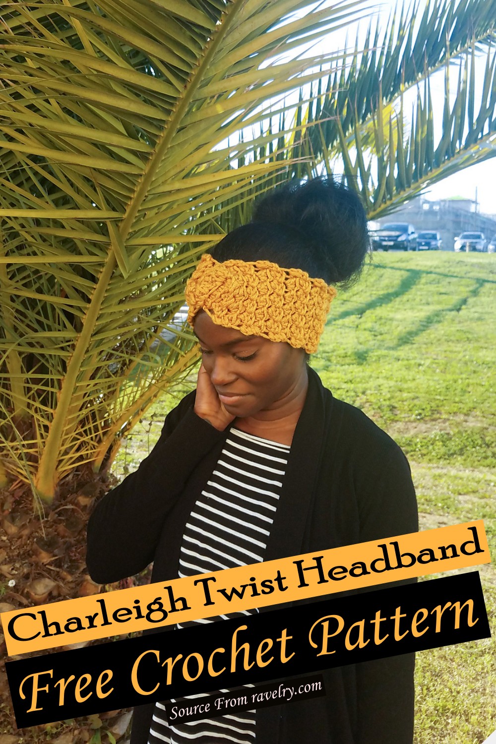 Free Crochet Charleigh Twist Headband