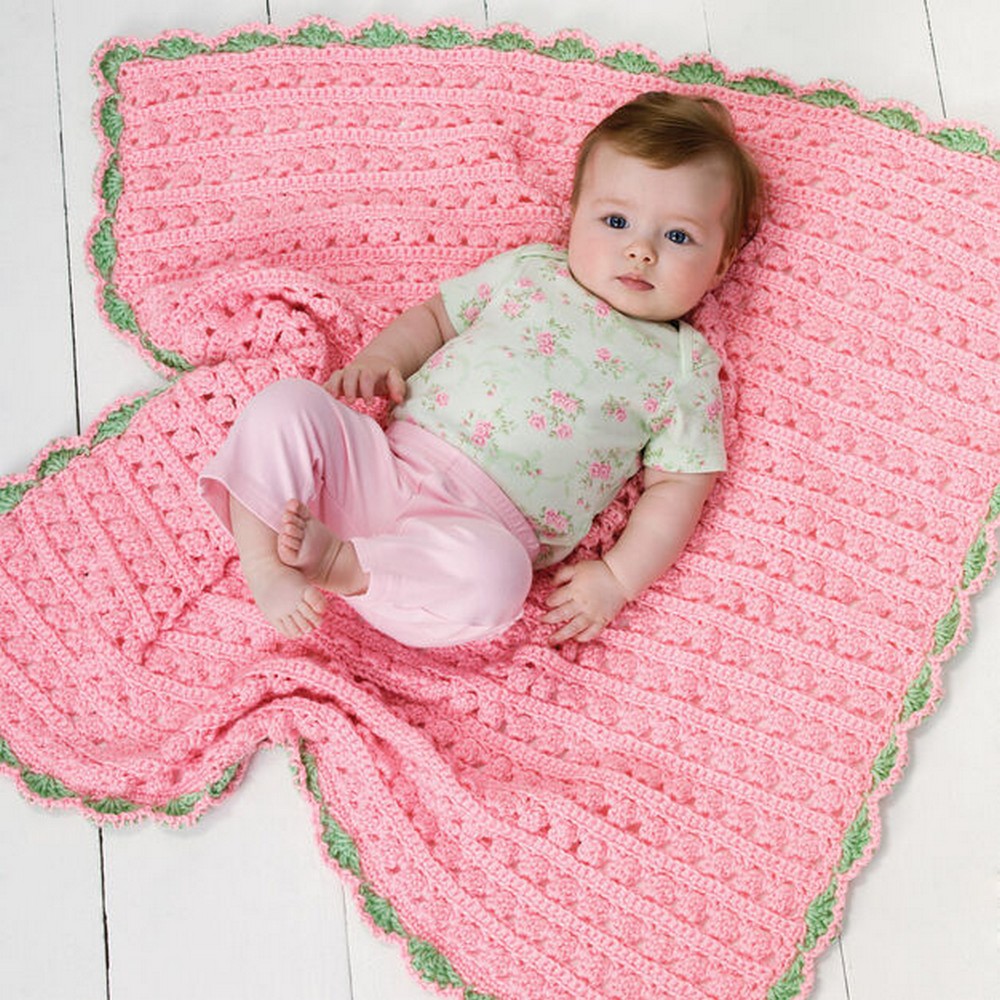 Free Crochet Cuddle & Coo Blanket