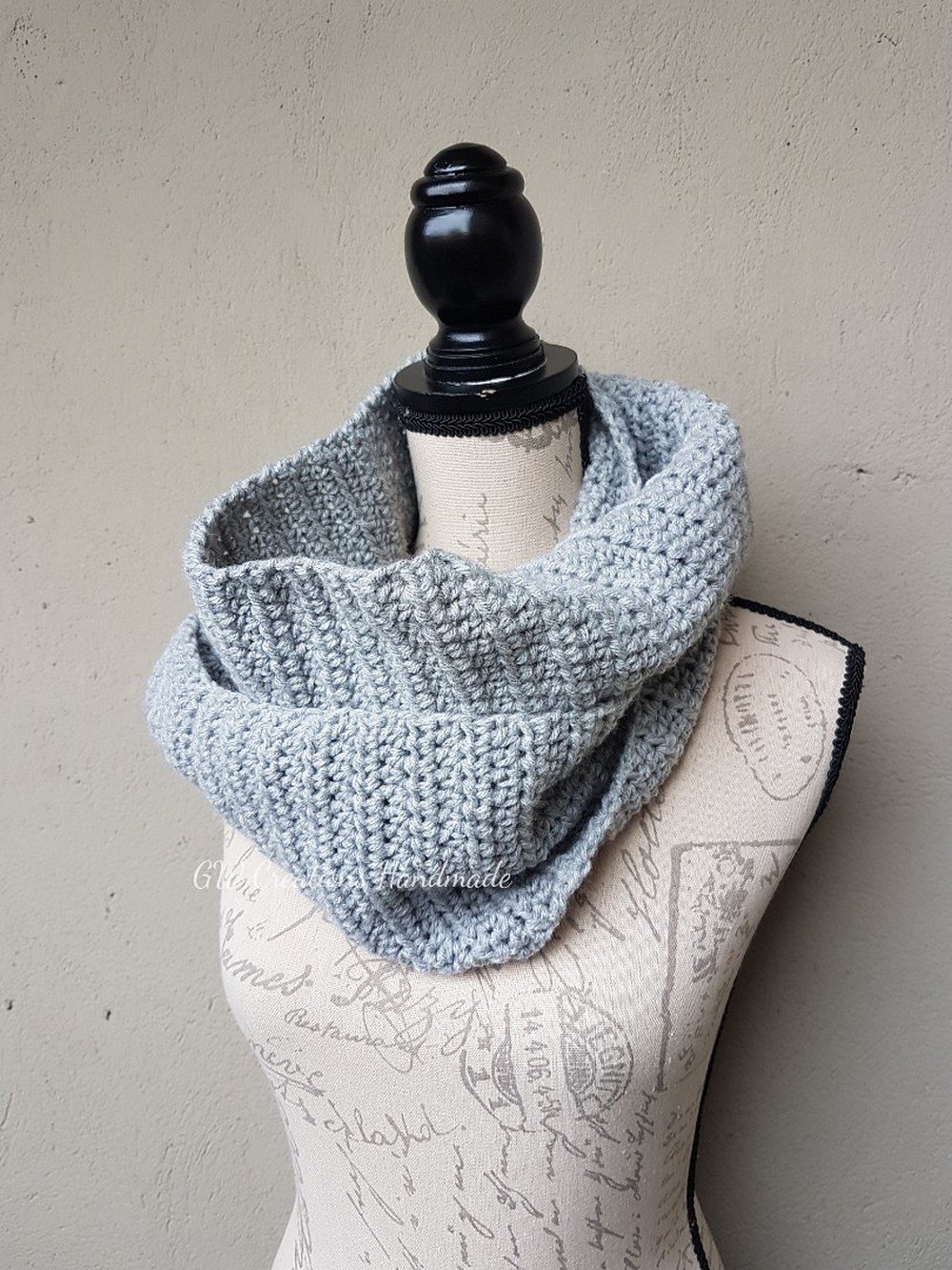 Free Crochet Forrest Infinity Scarf