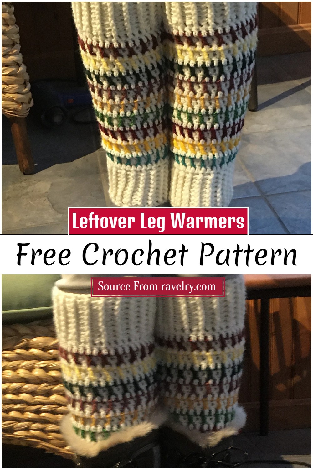 Free Crochet Leftover Leg Warmers