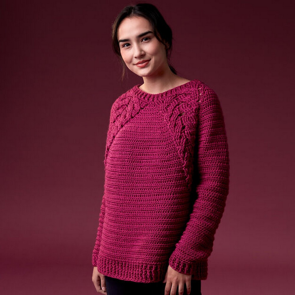 Free Crochet Pattern For Women's Sweater