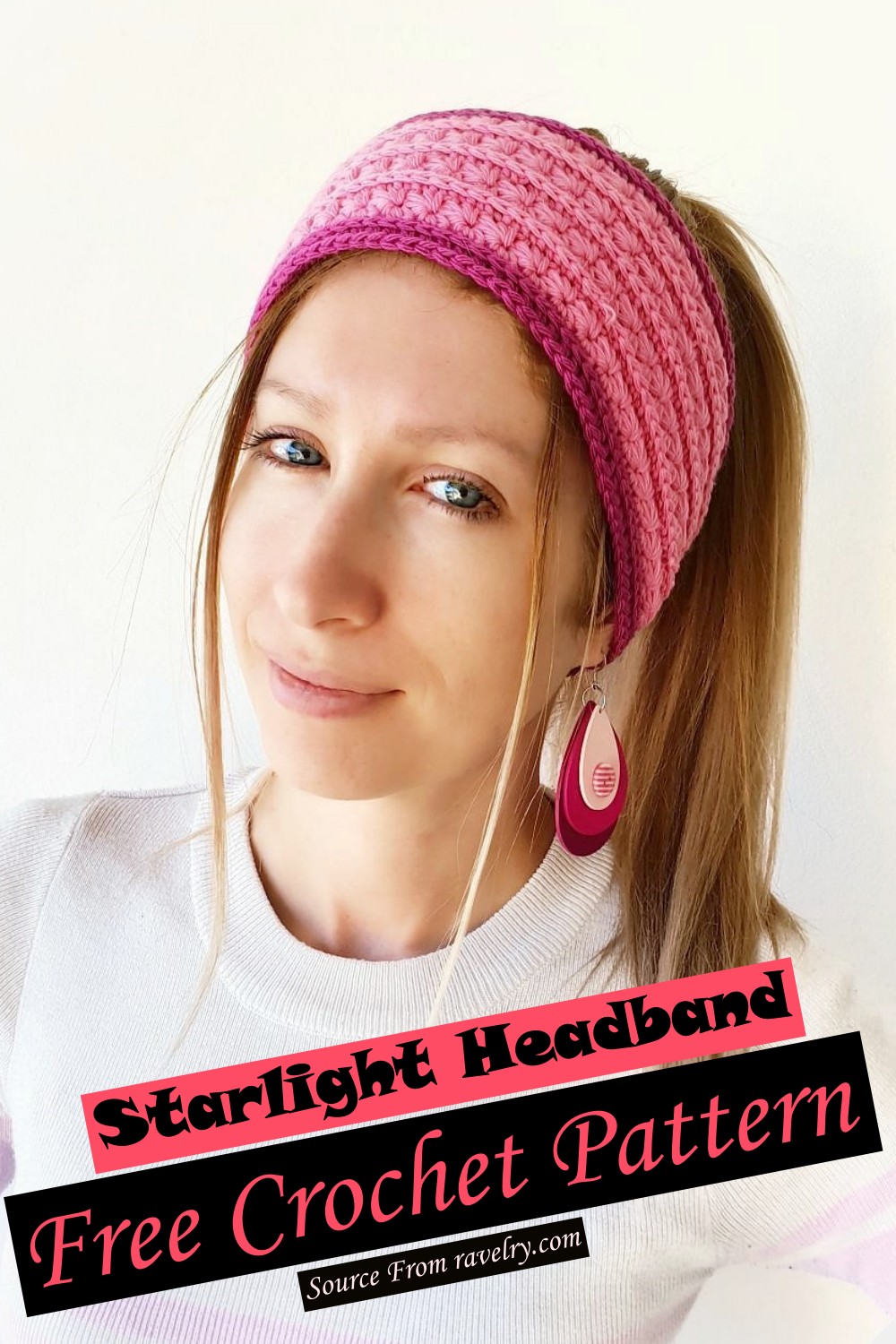Free Crochet Starlight Headband
