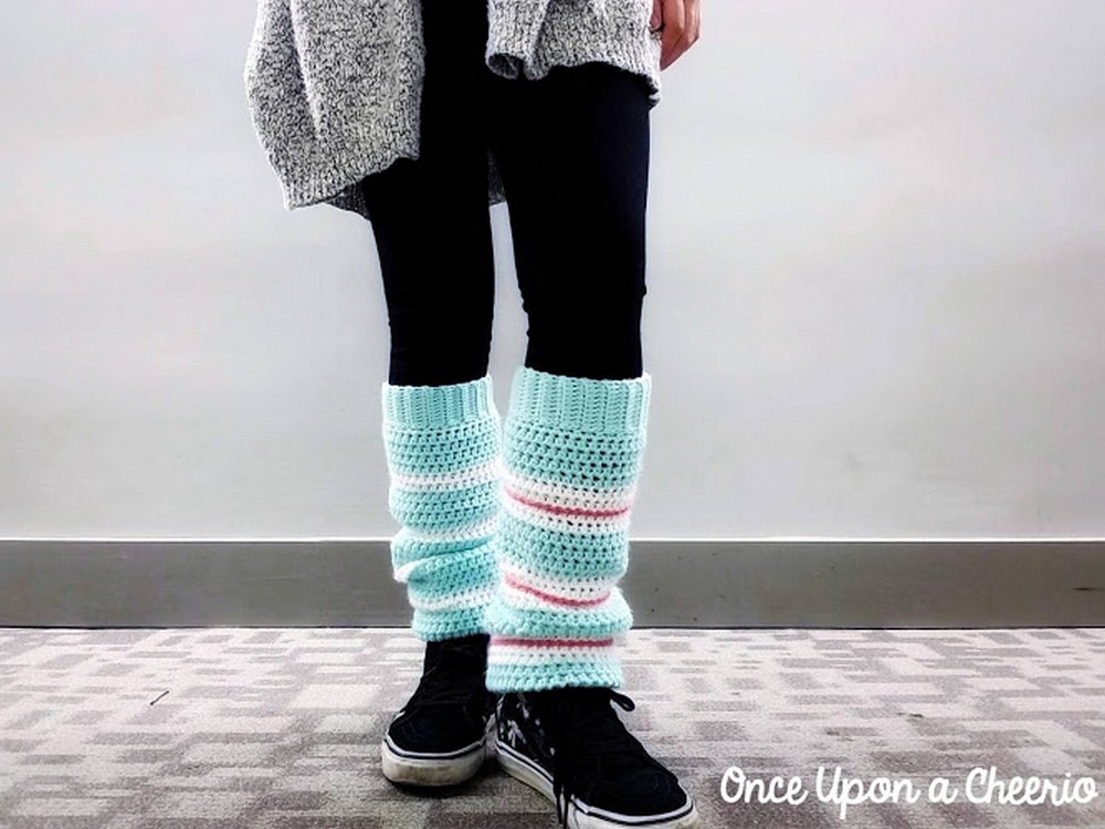 Free Crochet Sugar Rush Leg Warmers