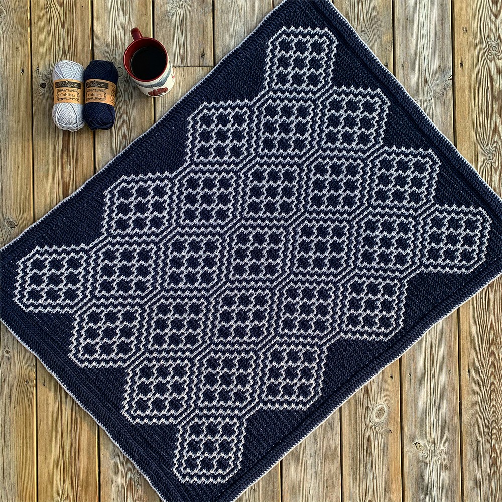 Free Crochet The Navigator Baby Blanket