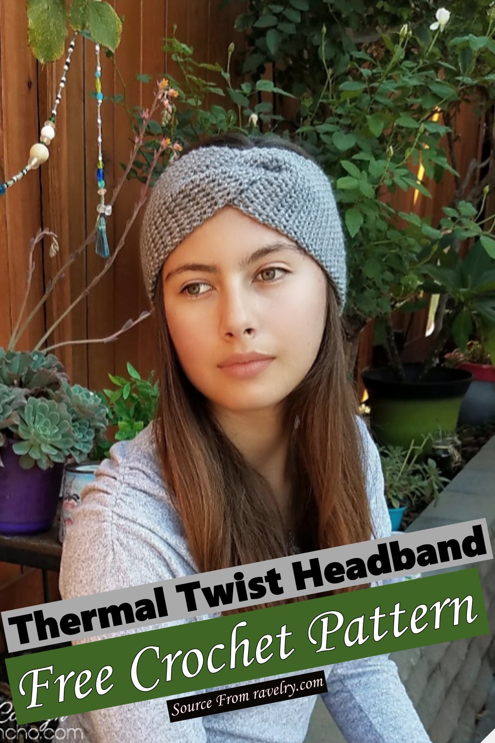 Free Crochet Thermal Twist Headband