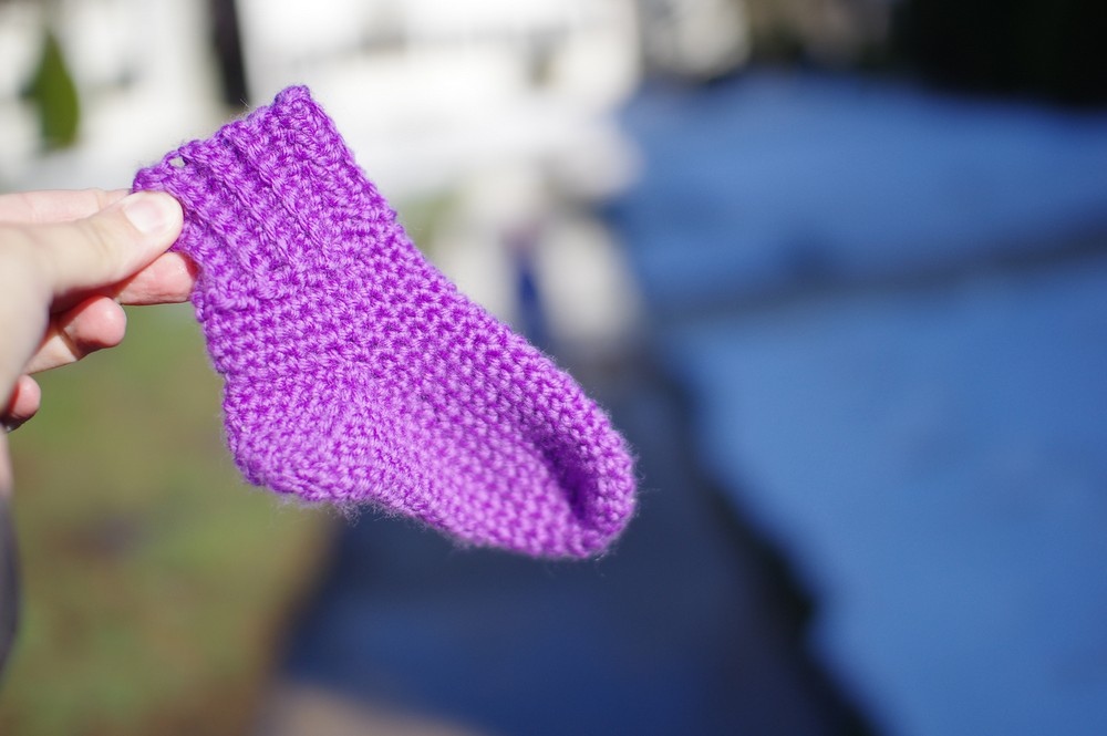 Free Crochet Thick And Quick Toddler Socks
