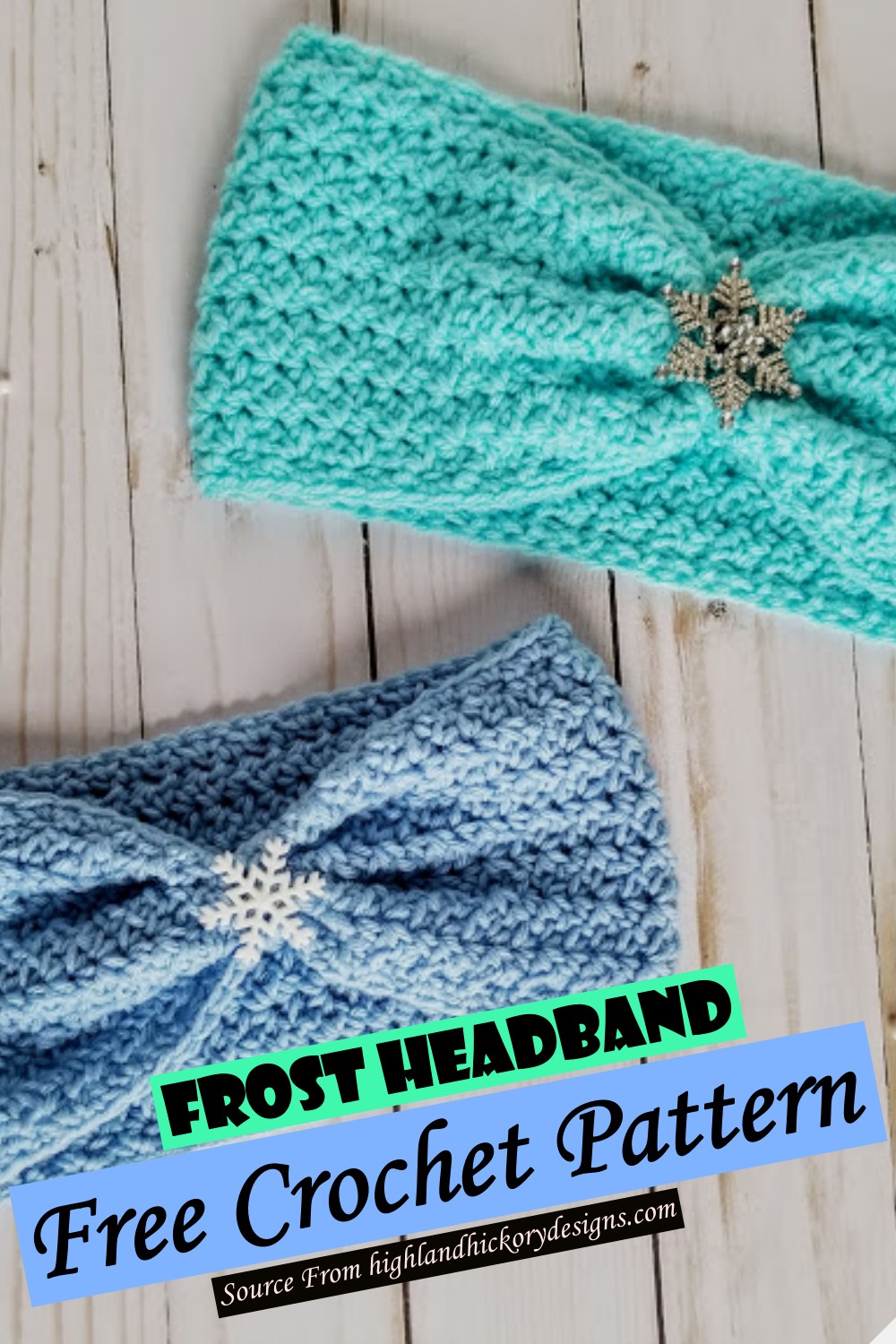 Frost Headband Free Crochet Pattern