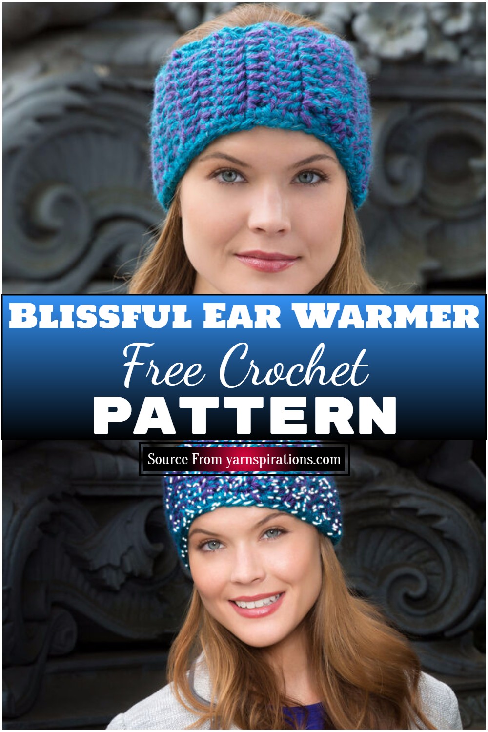 Blissful Crochet Ear Warmer Pattern