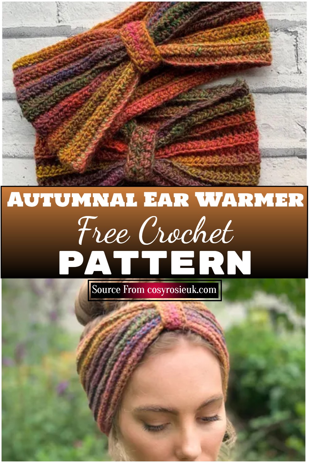 Crochet Ear Warmer Free Pattern For Autumn