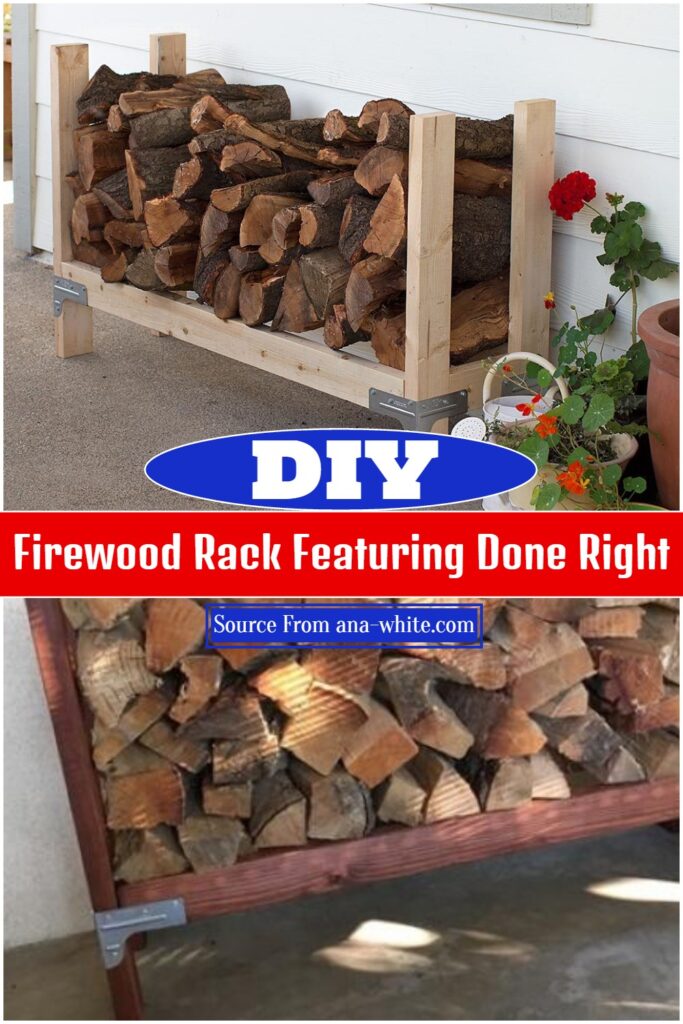 Firewood Rack Design 25 DIY Firewood Rack Plans For Storage - DIYsCraftsy
