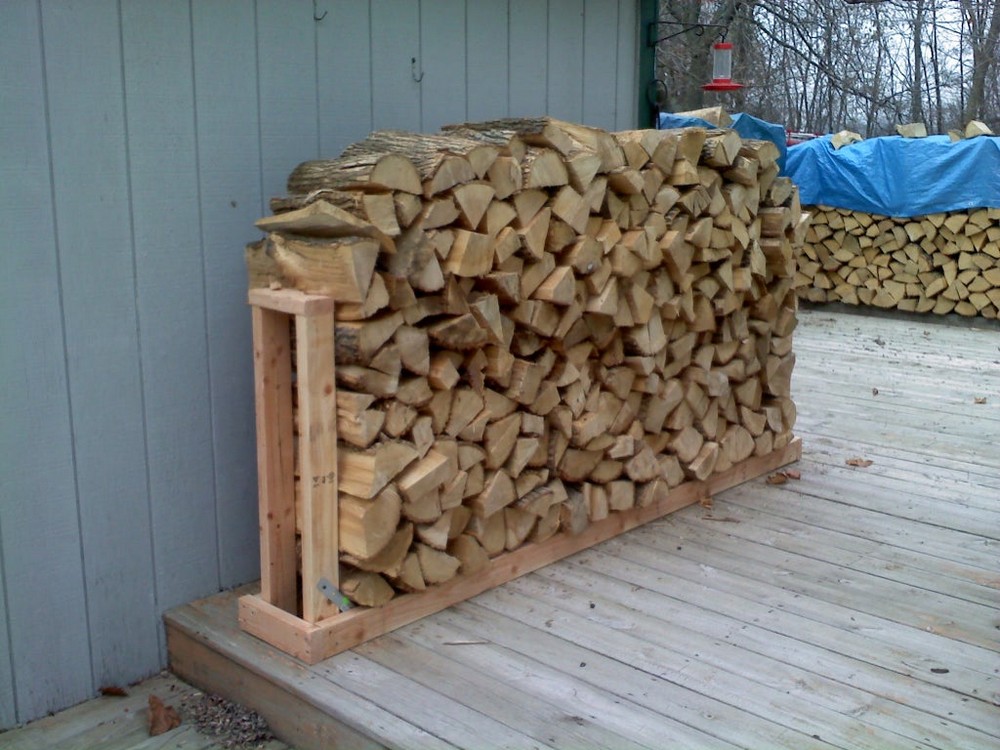 DIY Firewood Rack