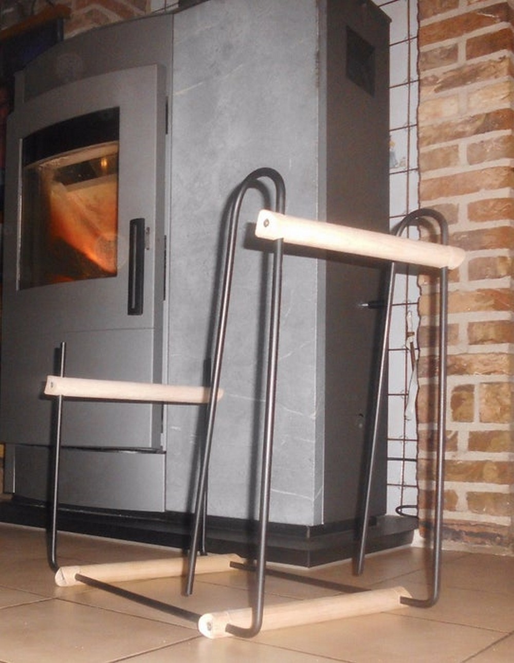 DIY Flatpacked Firewood Rack