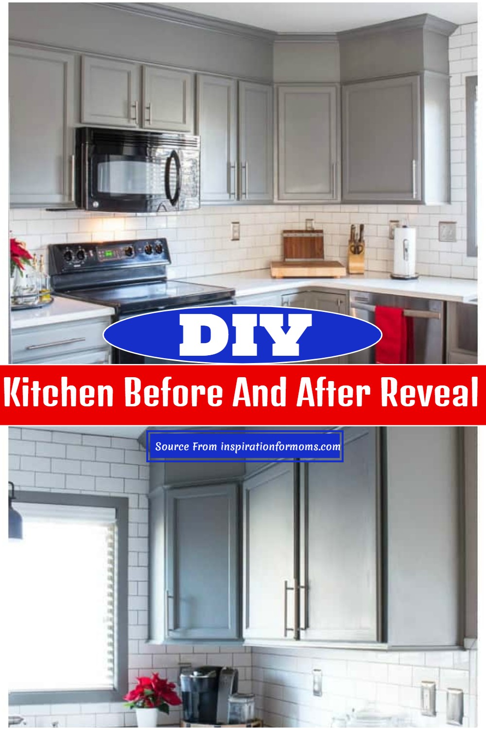 DIY Kitchen Before And After Reveal