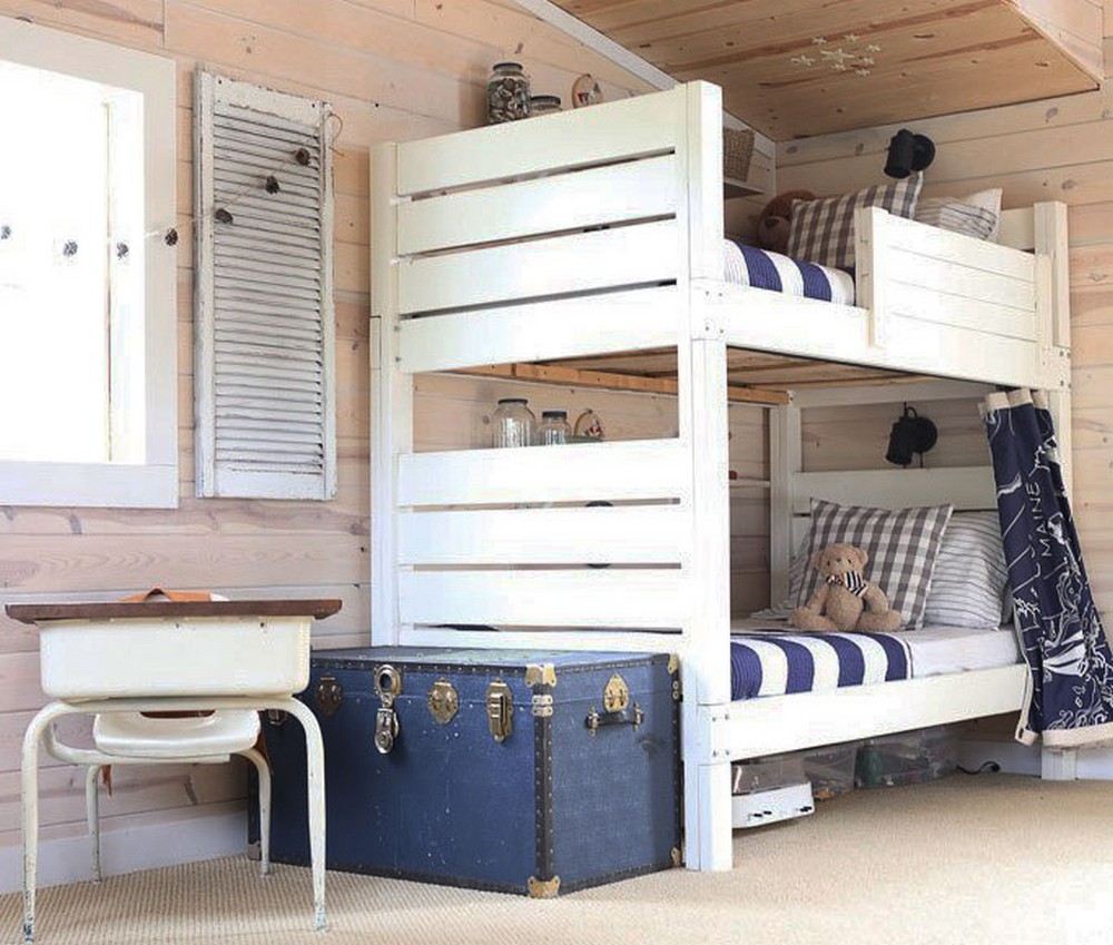 DIY Modern Bunk Beds Side Street