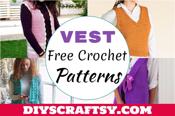 20 Easy Free Crochet Vest Patterns 