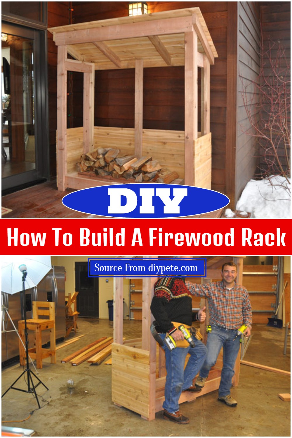 How To Build A Firewood Rack