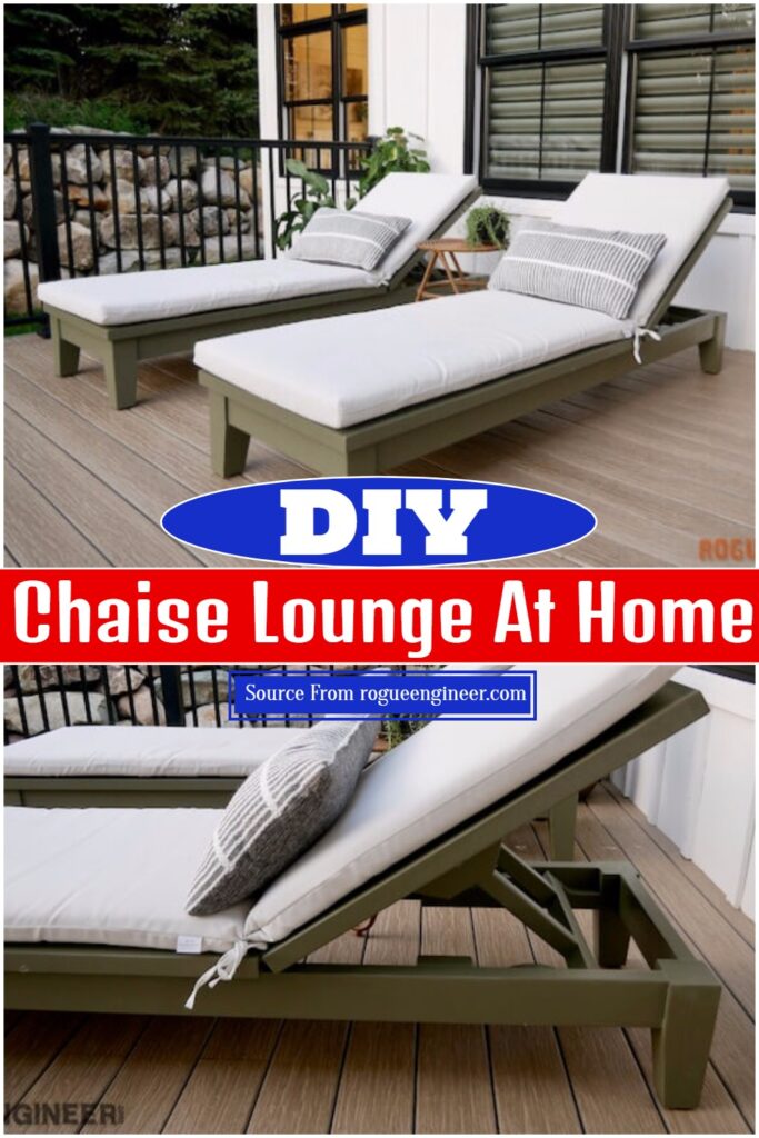 13 Free DIY Chaise Lounge Plans DIYsCraftsy