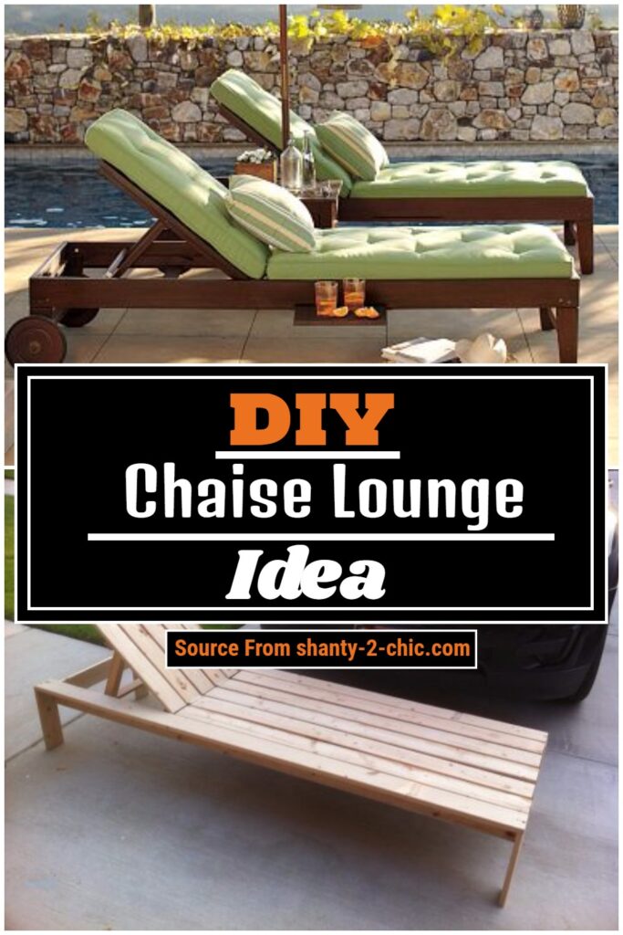 13 Free DIY Chaise Lounge Plans DIYsCraftsy