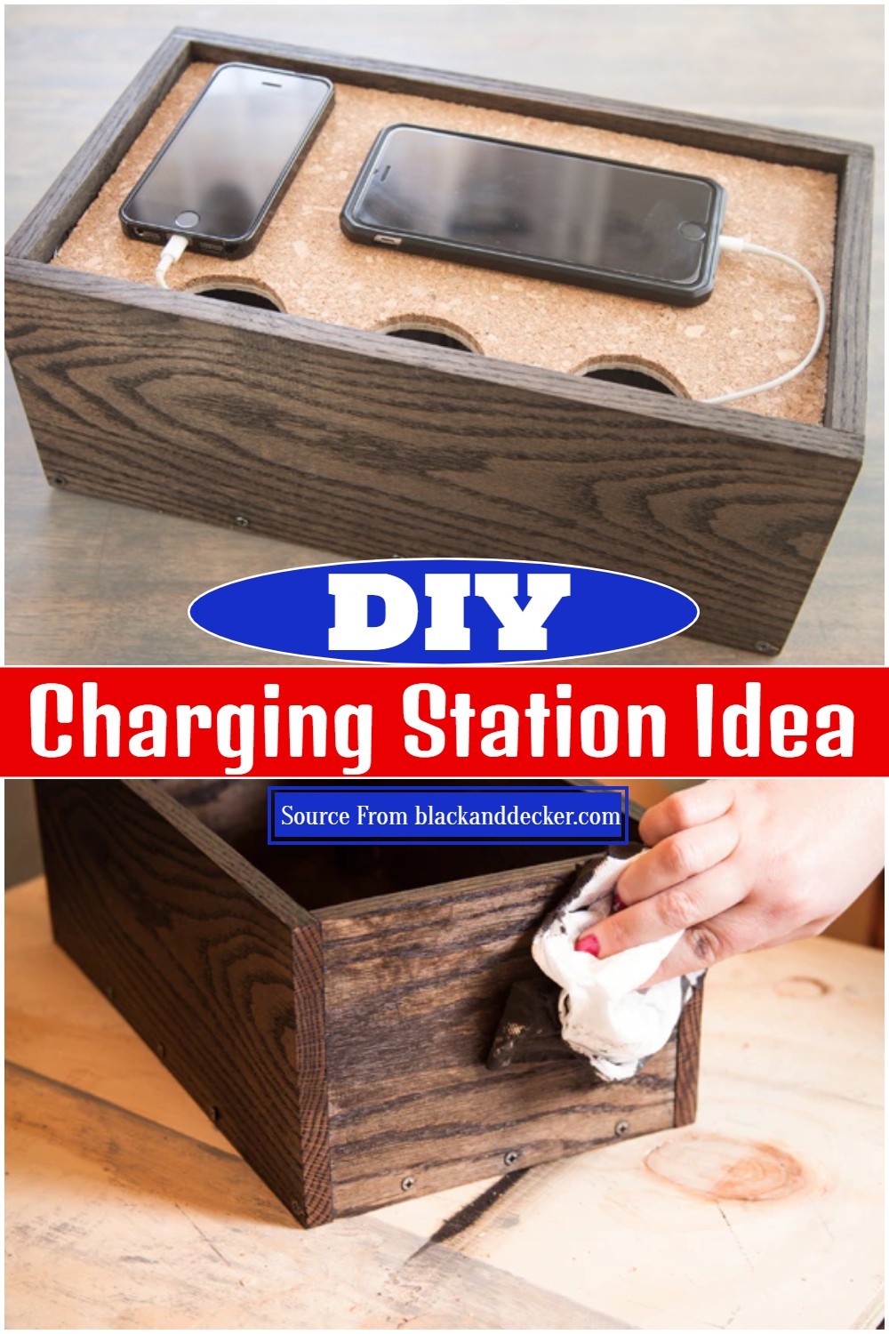 DIY Charging Station Idea