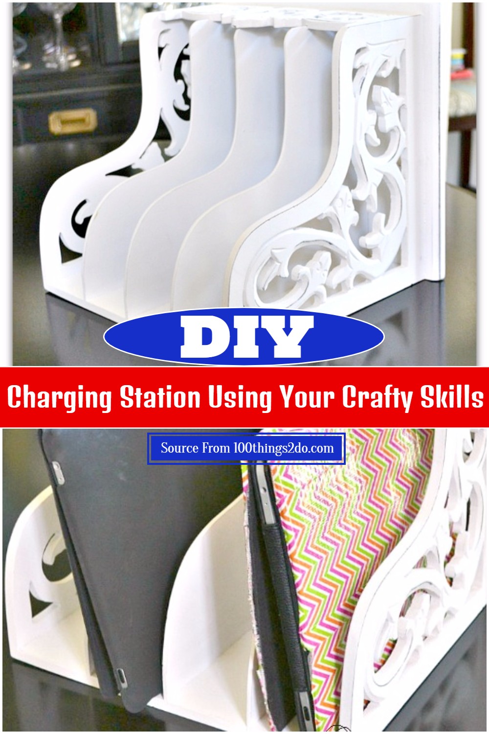 DIY Charging Station Using Your Crafty Skills