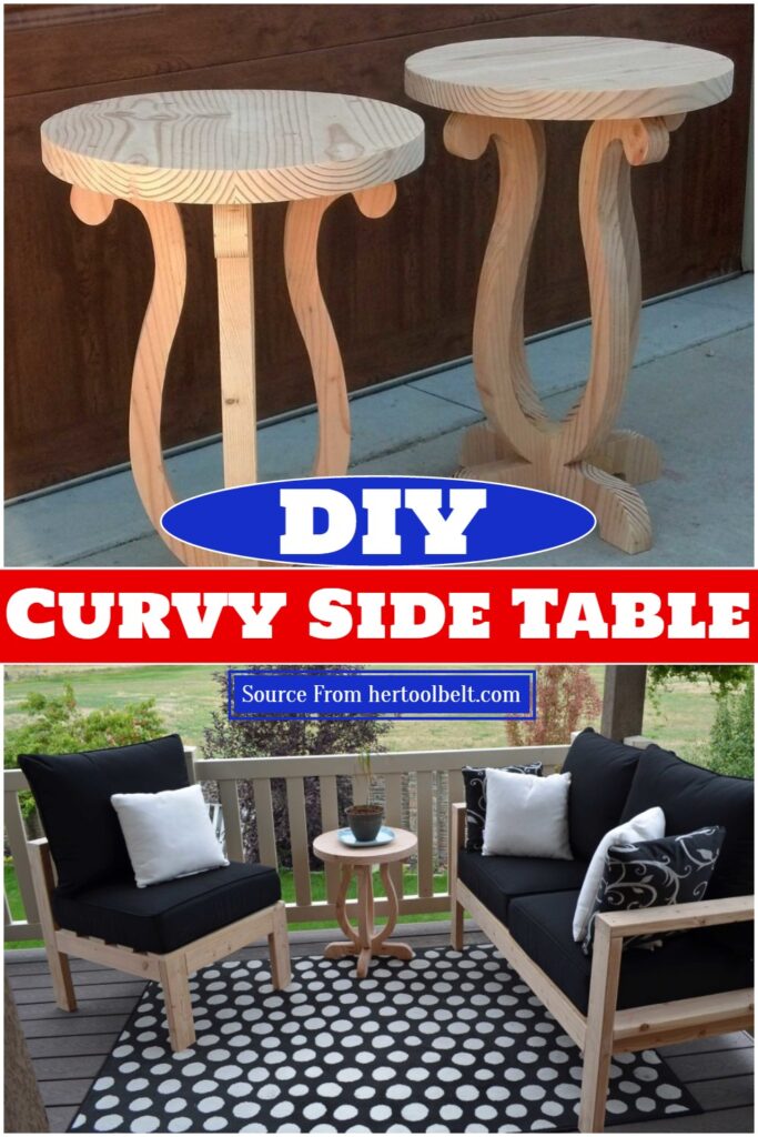 13 Best DIY Side Table Plans And Ideas - DIYsCraftsy