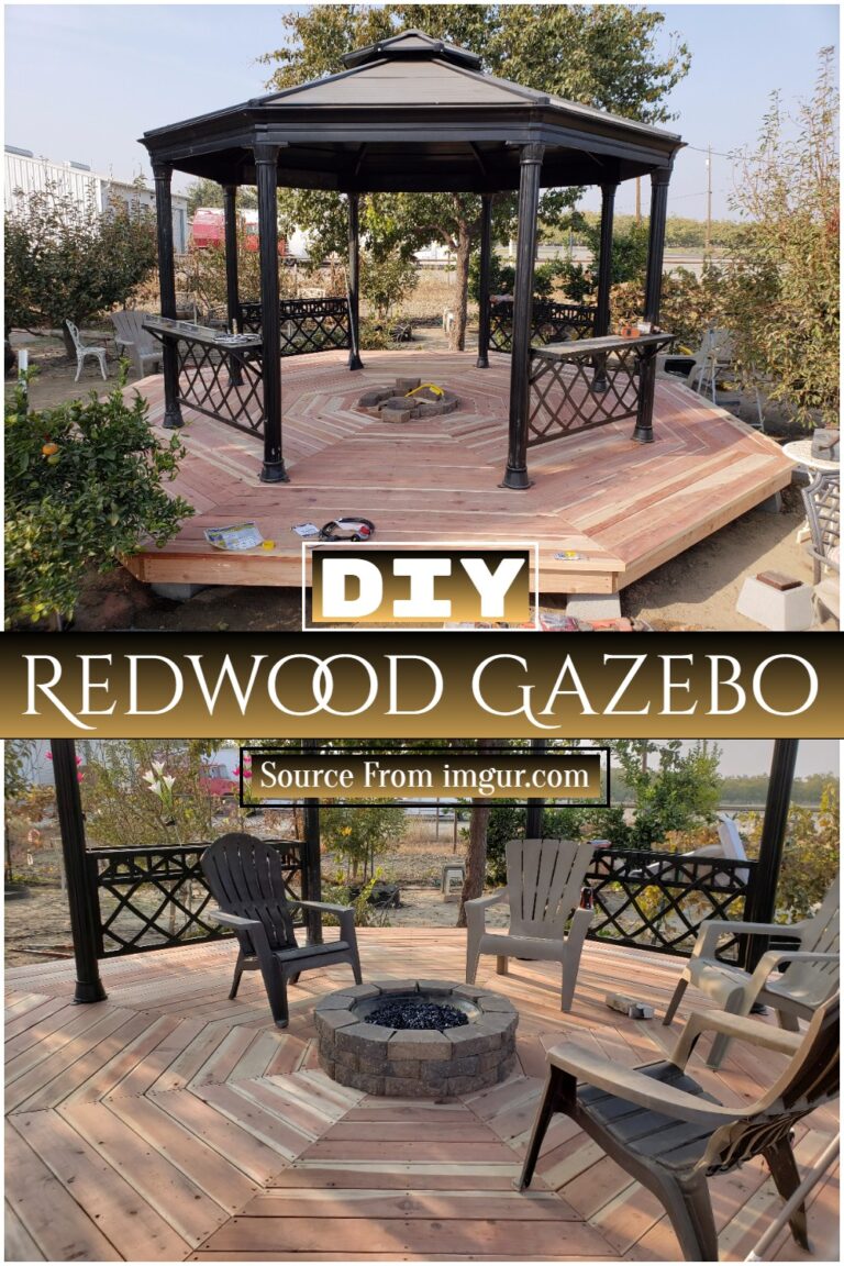 31 DIY Gazebo Plans You Can Build Free - DIYsCraftsy
