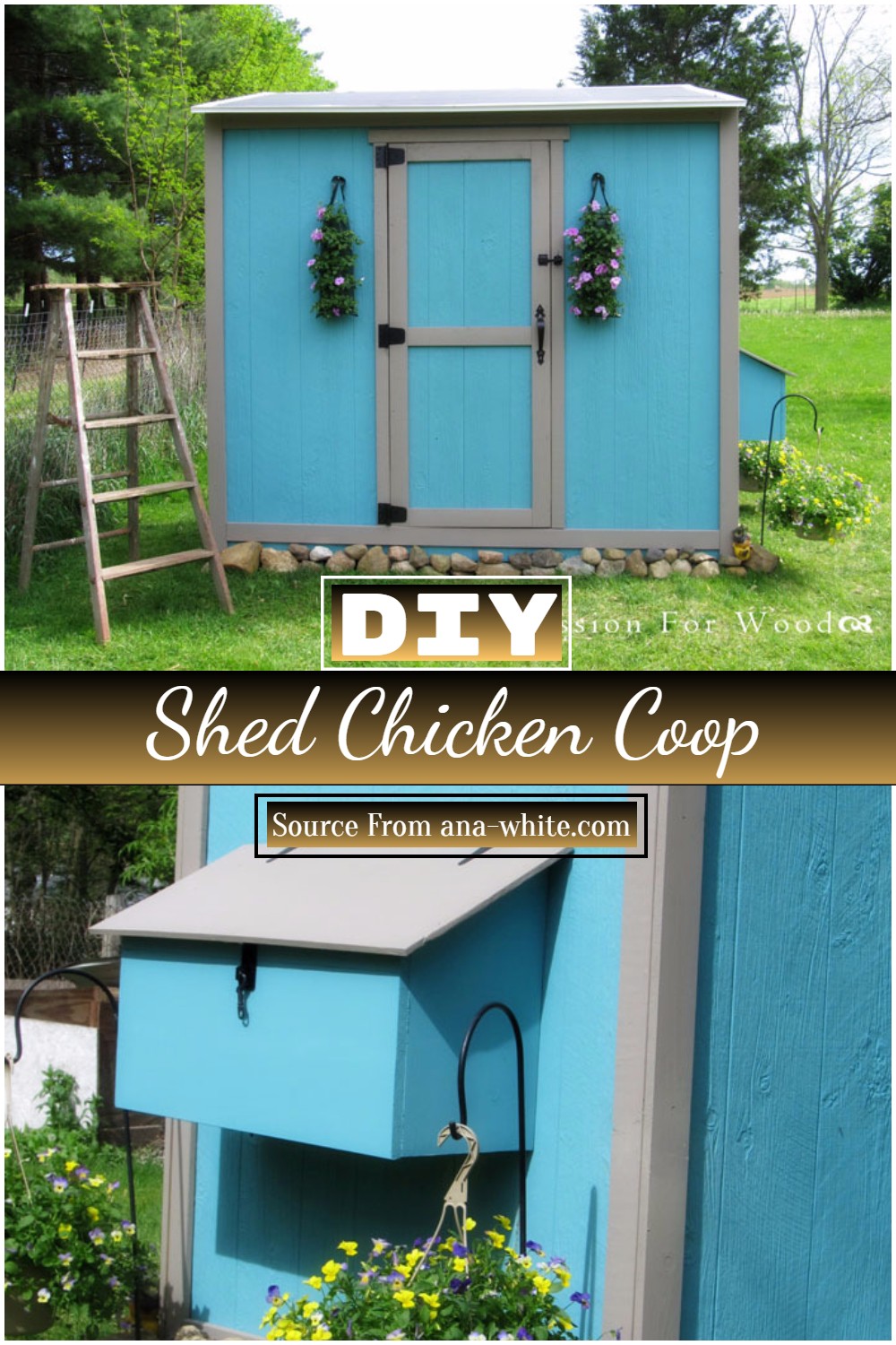 DIY Shed Chicken Coop